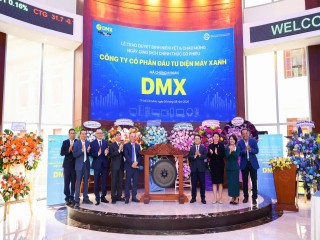 Công ty Cổ phần Đầu tư Điện máy Xanh (mã DMX) chính thức giao dịch trên sàn chứng khoán, mở ra chương phát triển mới